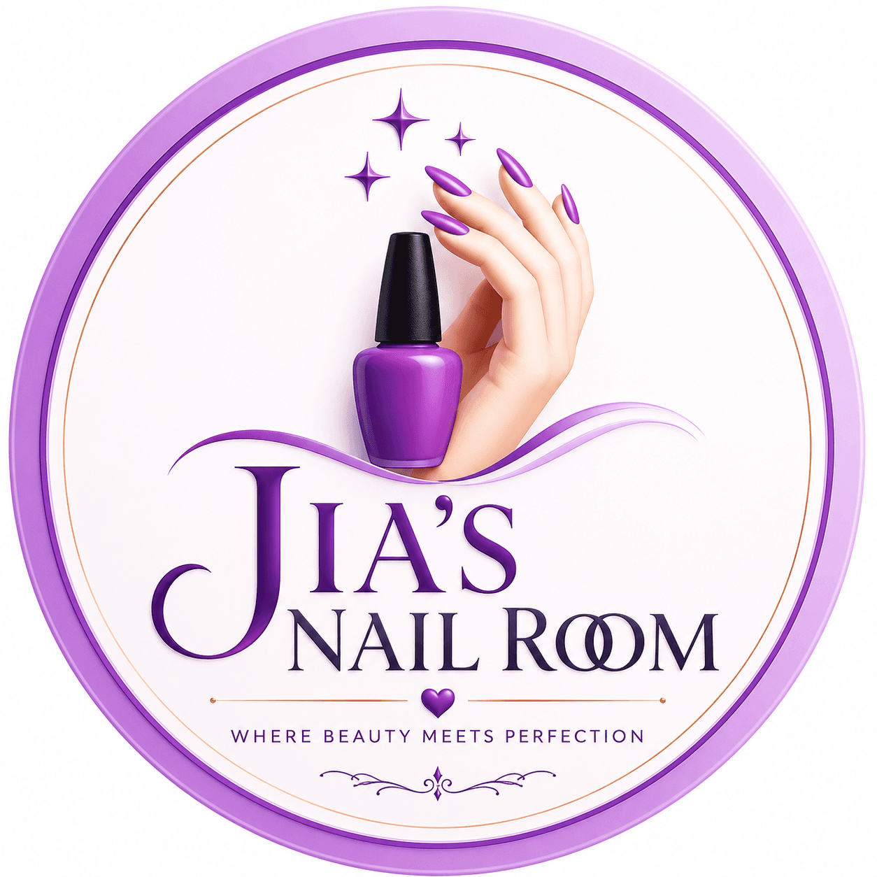Jia's Nail Room Logo